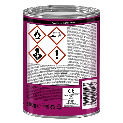 Adhesivo PVC Lata 500 gr